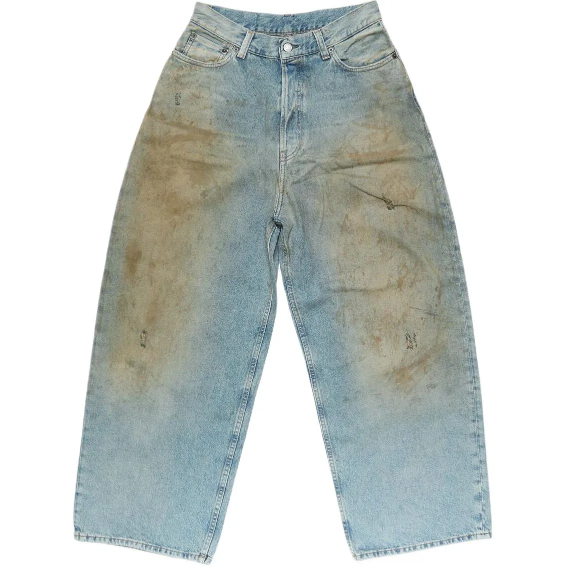 Джинсы прямого кроя Acne Studios, Medium Blue