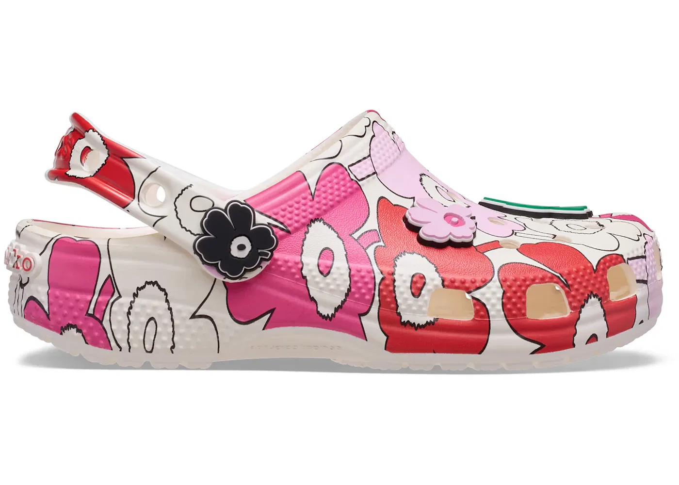 Детские сабо-клоги с принтом Crocs Classic Clog Marimekko, Multi