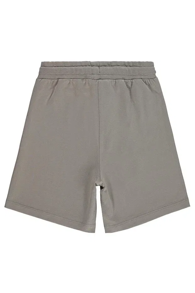 Детские шорты для мальчиков с принтом Civil Boys, Light Gray — фото 2