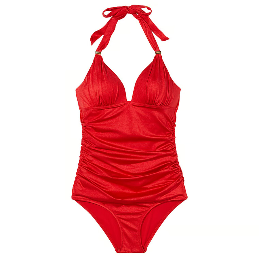 

Купальник Victoria's Secret Swim The Harlow Push-Up One-Piece, красный