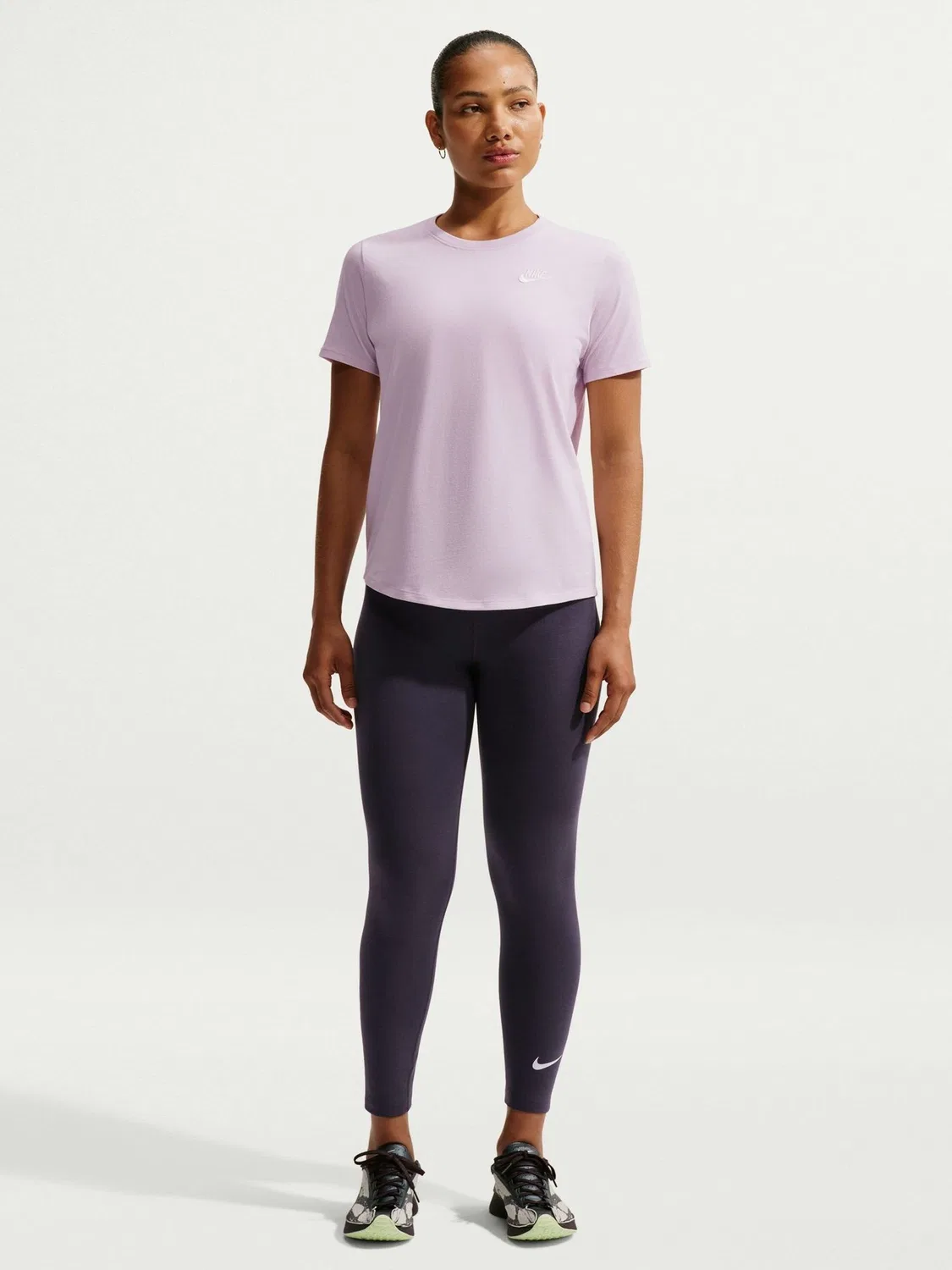 Леггинсы Nike Sportswear Classic, серый — фото 3