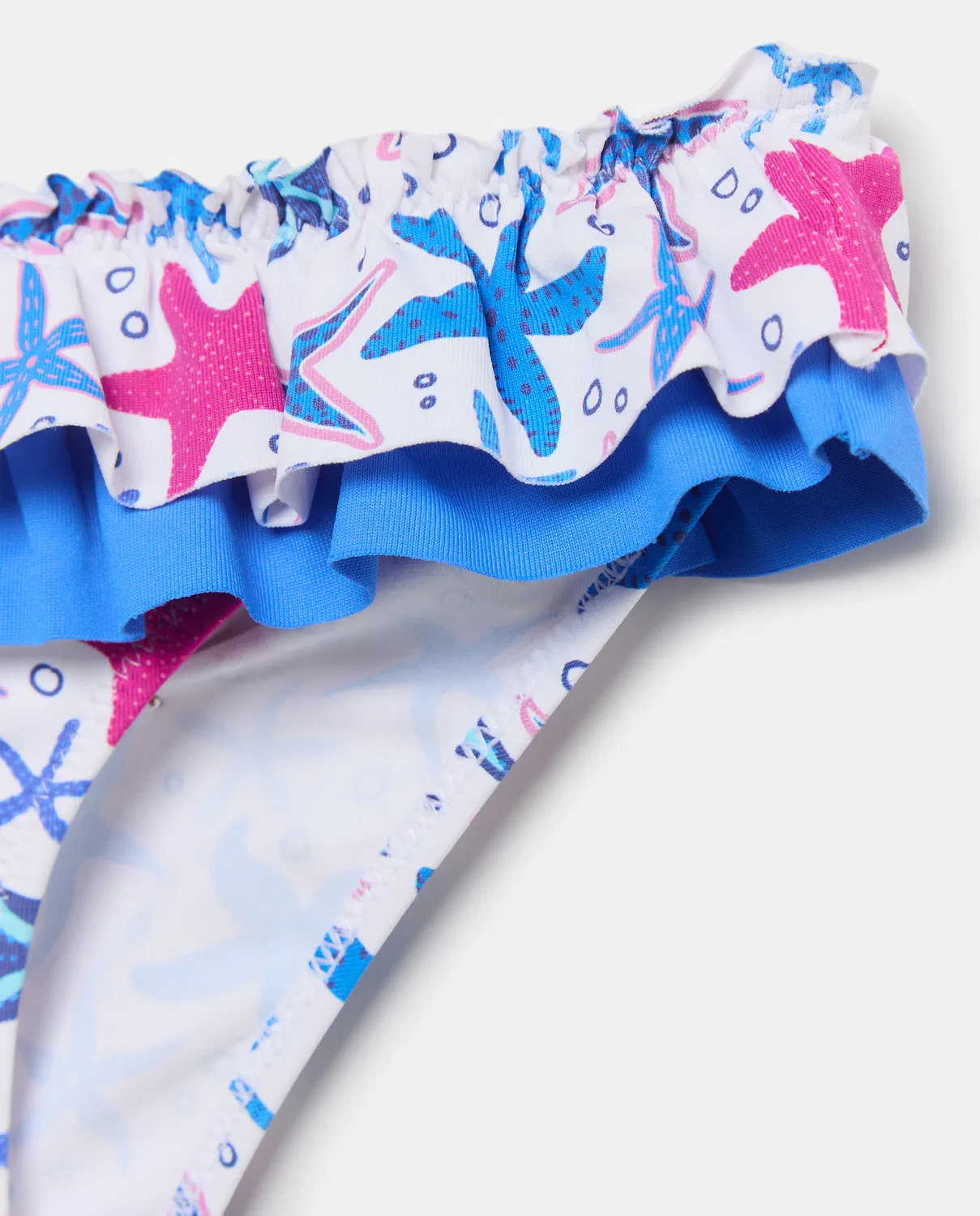 Детские плавки для девочек с принтом Culetín colores print fantasía Kids El Corte Inglés, Blanco — фото 3