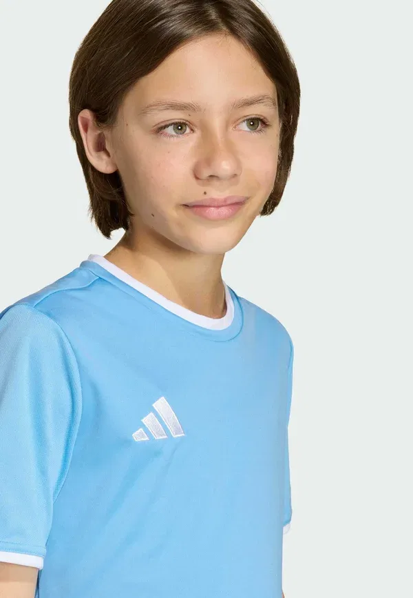 Спортивная футболка Adidas Performance, белый/светло-голубой — фото 3