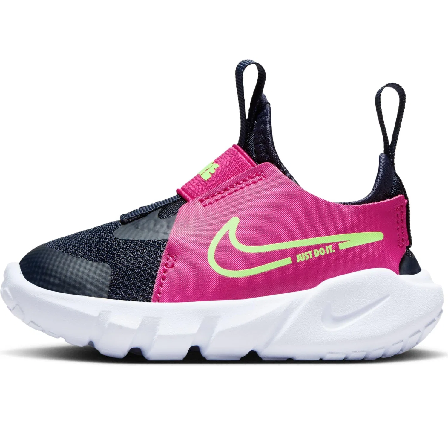 Детские кроссовки для мальчиков с цветными блоками Flex Runner 2 NIKE, Pink Black