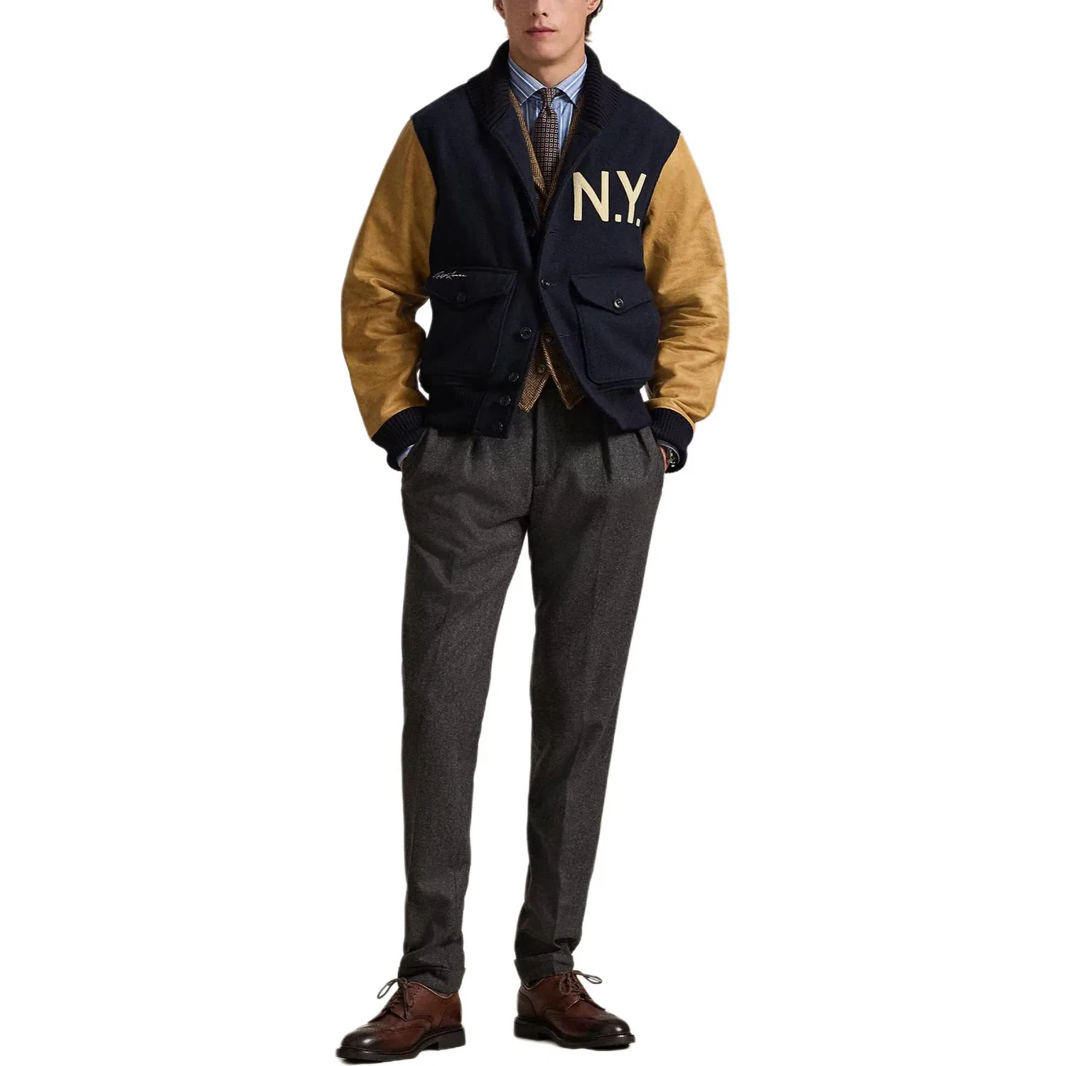 Куртка унисекс Polo Ralph Lauren, Marine Blue — фото 4
