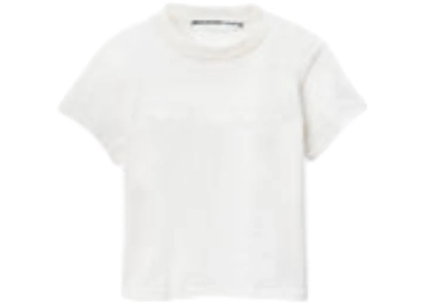 Женская футболка с принтом Alexander Wang, Vintage White
