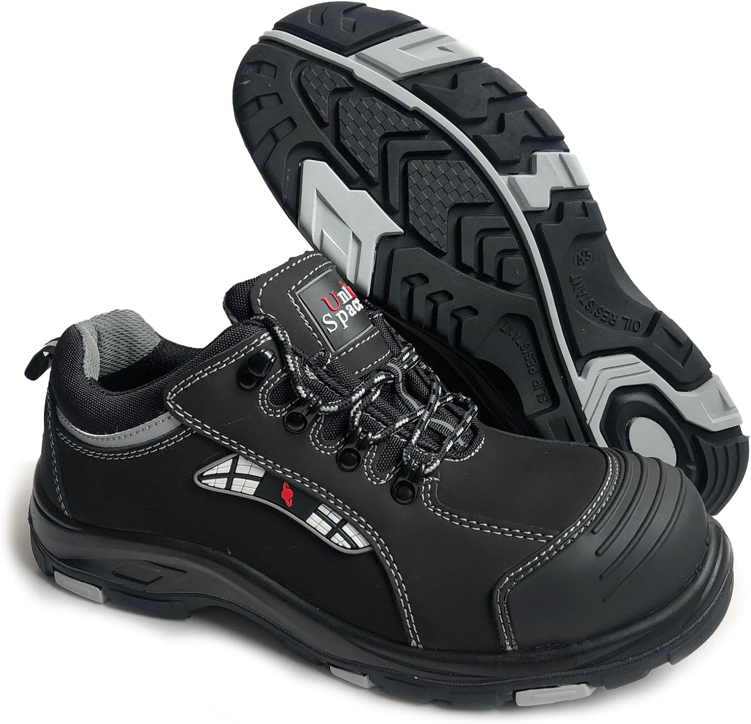 

Полуботинки Unionspace - Композитный защитный носок - Непрокалываемая кевларовая подошва - Защитные рабочие полуботинки для строительства и складских работ Yurinox, initial