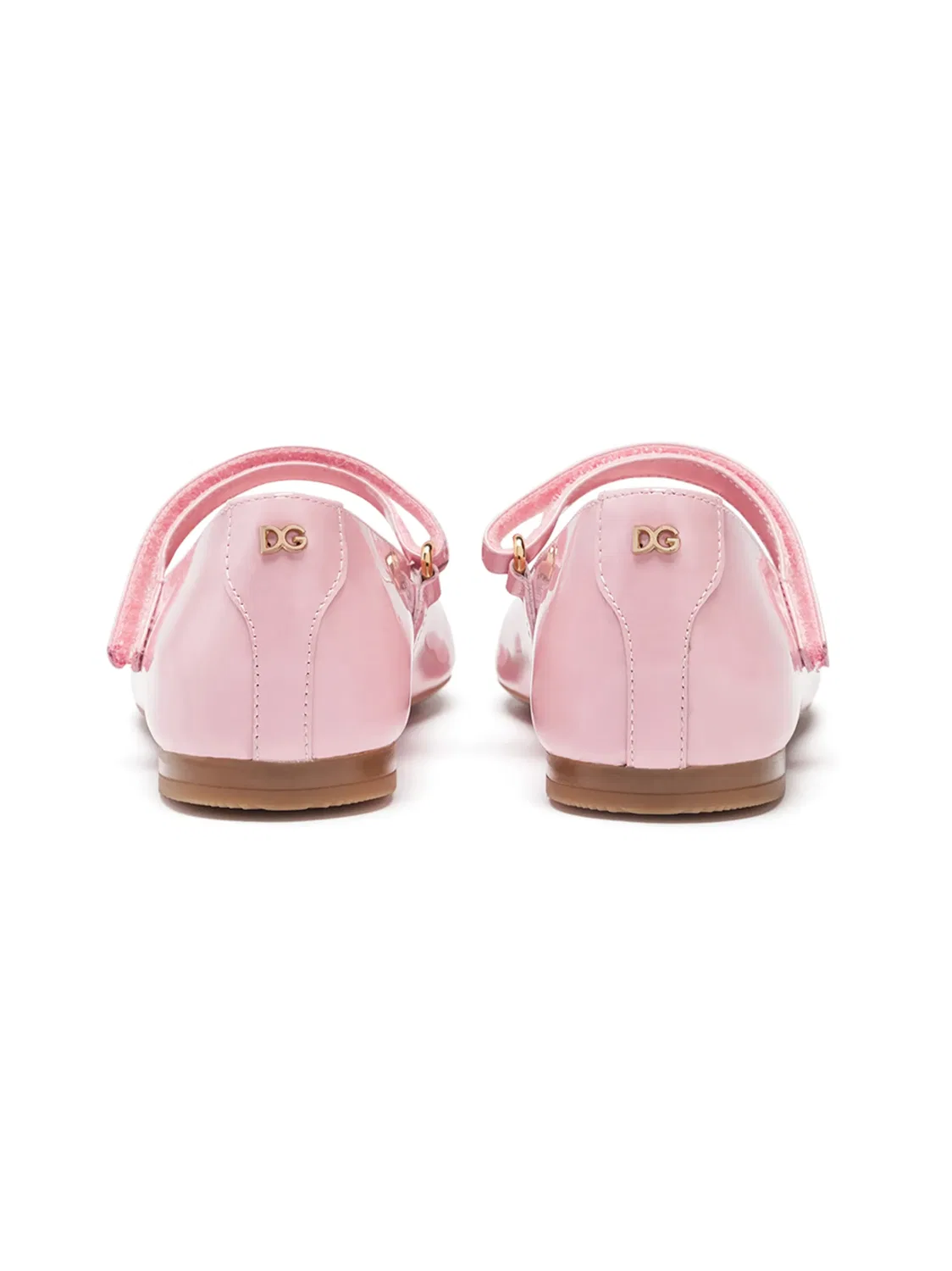 Dolce & Gabbana Розовые лакированные туфли Mary Jane — фото 3