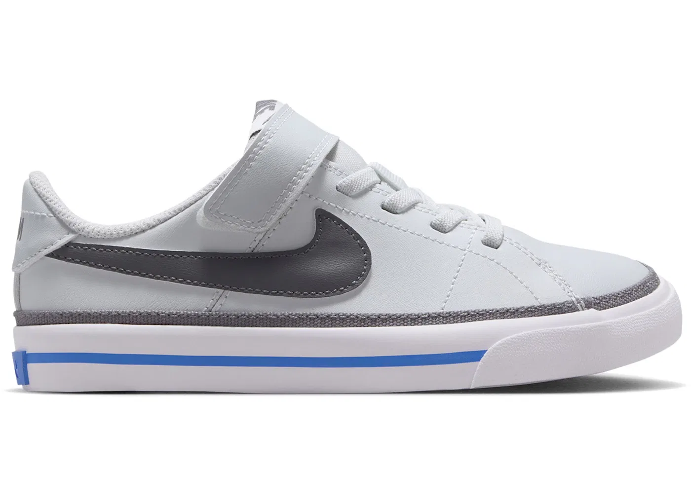 Детские кеды Lifestyle Nike Court Legacy, Off White Crystal Blue White Pencil Point