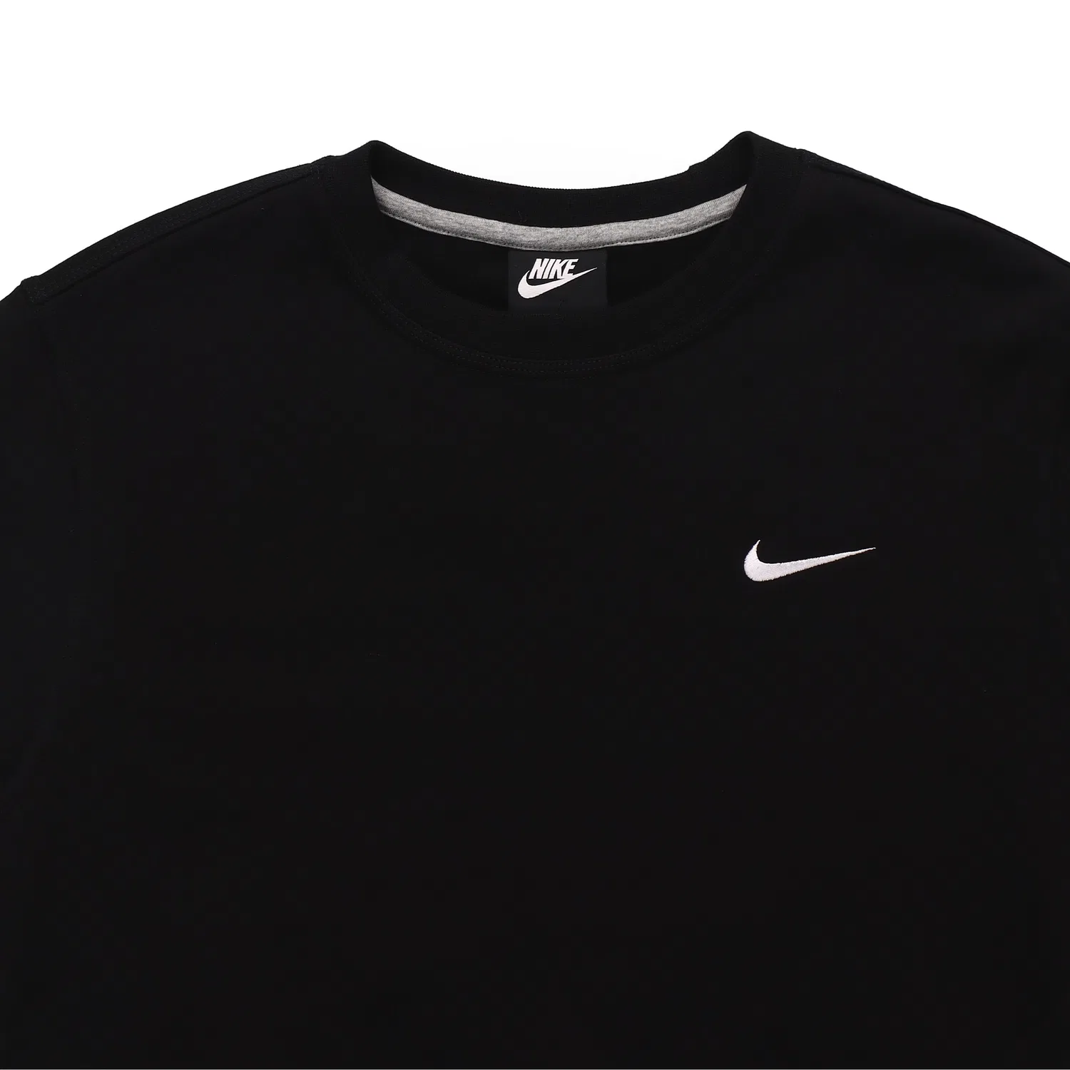 Мужской комплект Nike из футера с воротником-стойкой, Черный — фото 4
