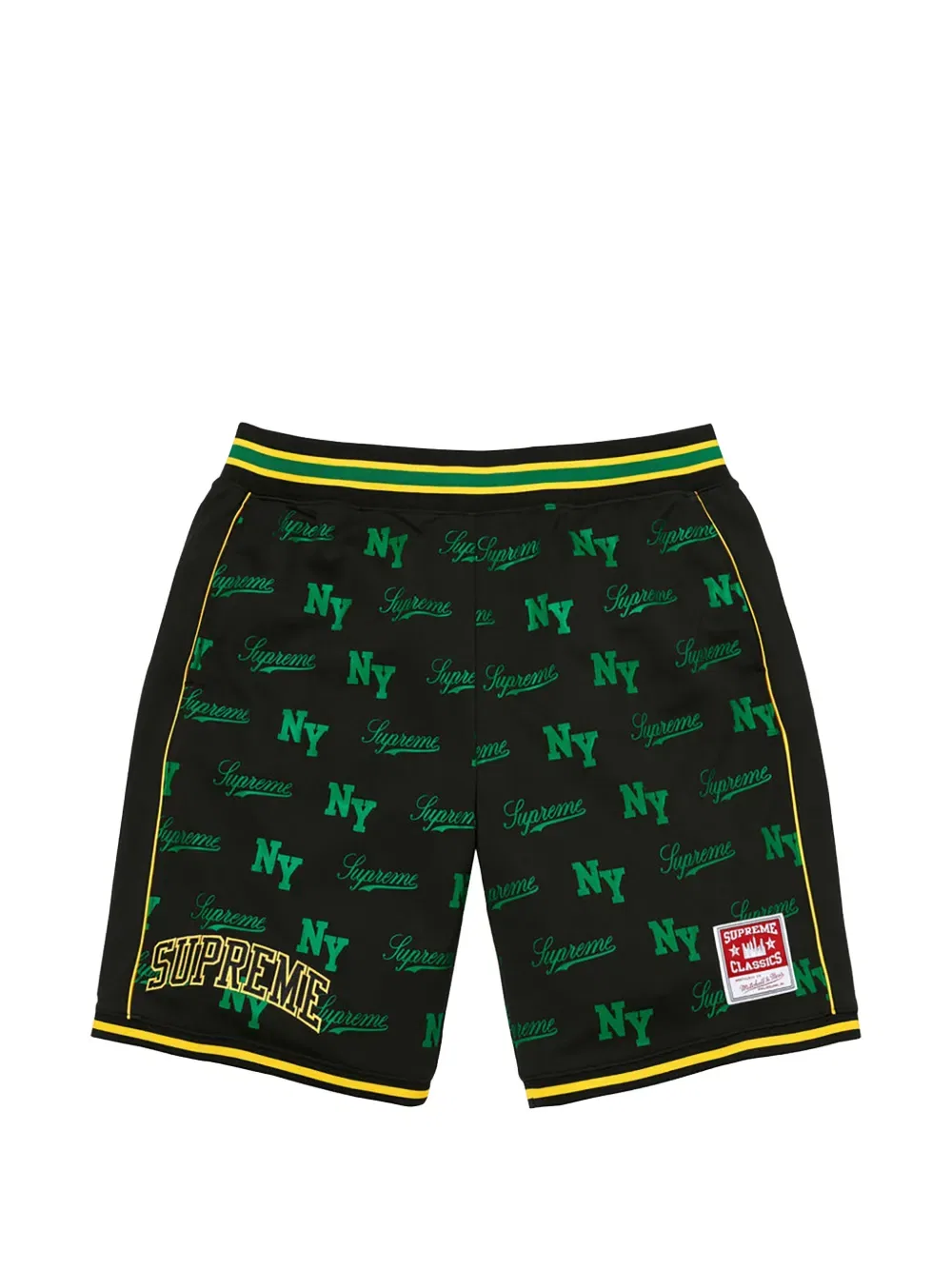 Баскетбольные шорты X Mitchell & Ness Supreme, черный