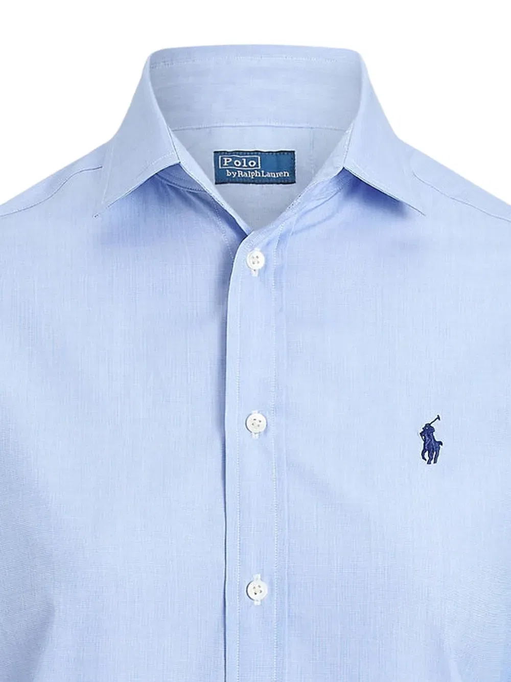 Рубашка хлопковая Polo Ralph Lauren, синий — фото 2