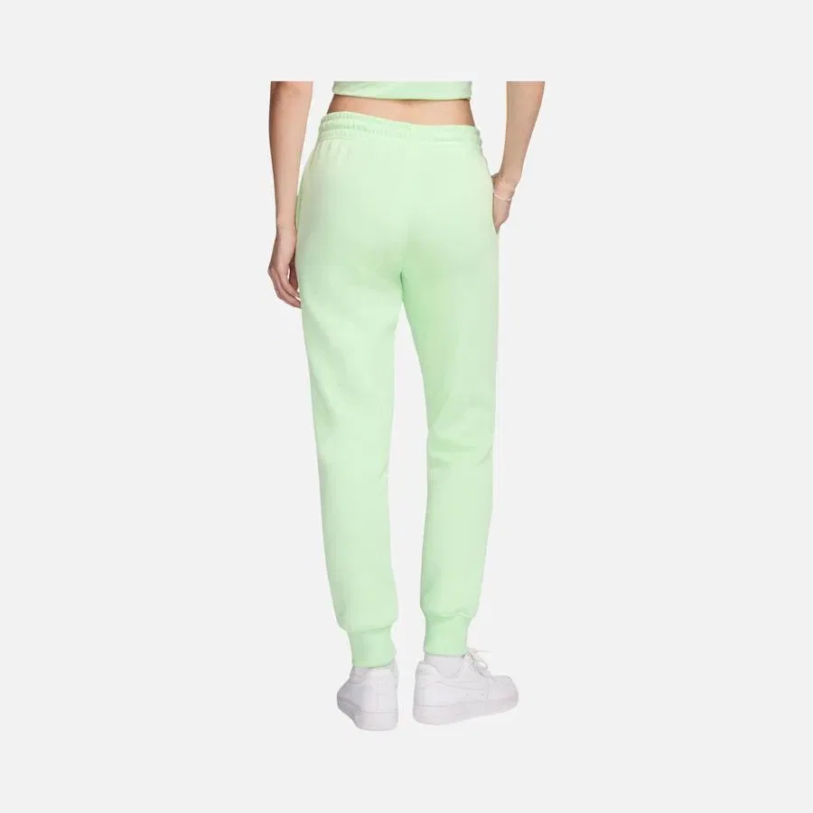 Спортивные брюки из флиса с завышенной талией Nike Sportswear Phoenix Fleece, Белый — фото 2
