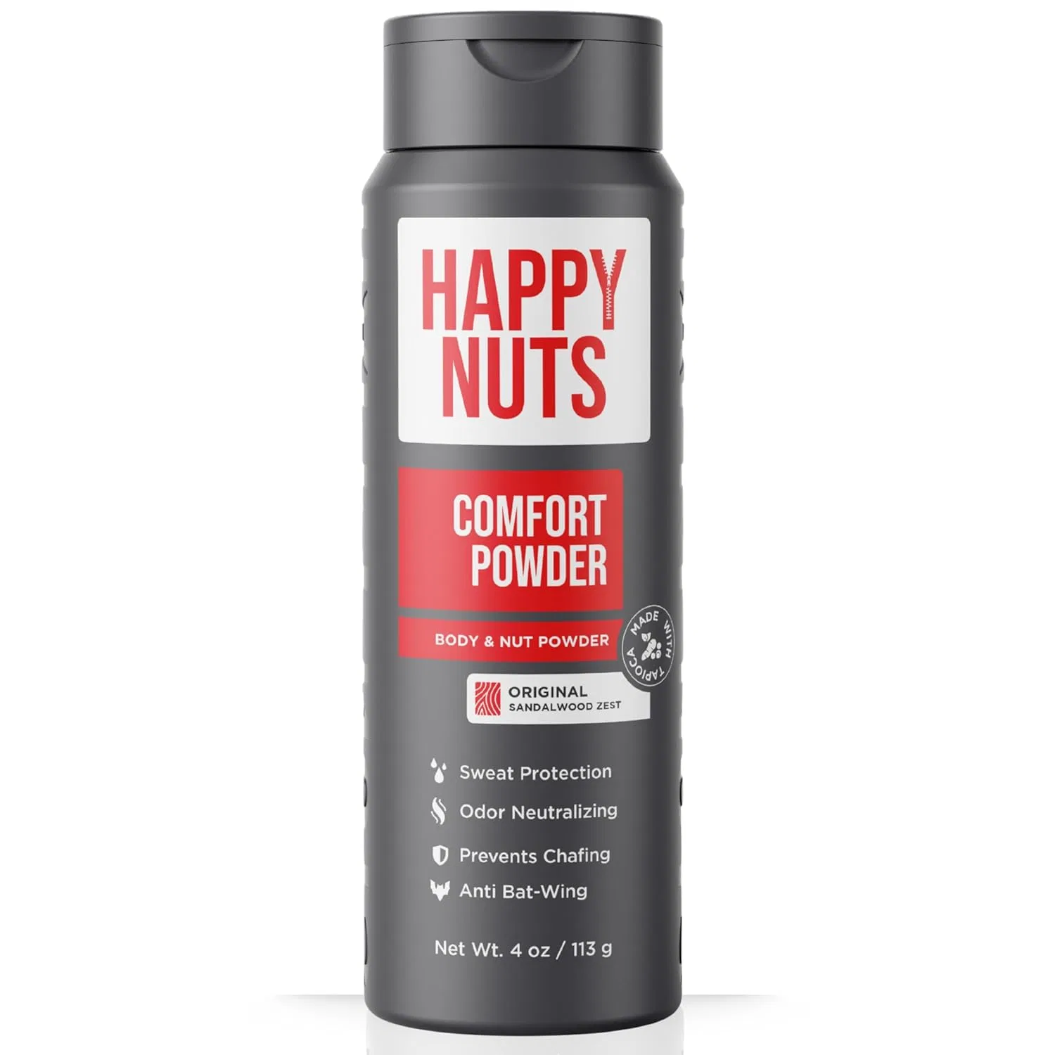 Присыпка-дезодорант антиперспирант HAPPY NUTS, 132 г