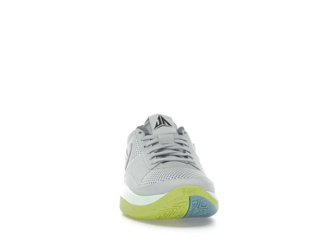 Детские кроссовки для мальчиков с длинным шнурком Nike Ja 1, Light Silver/Cyber Green/Cool Grey/Granite — фото 2