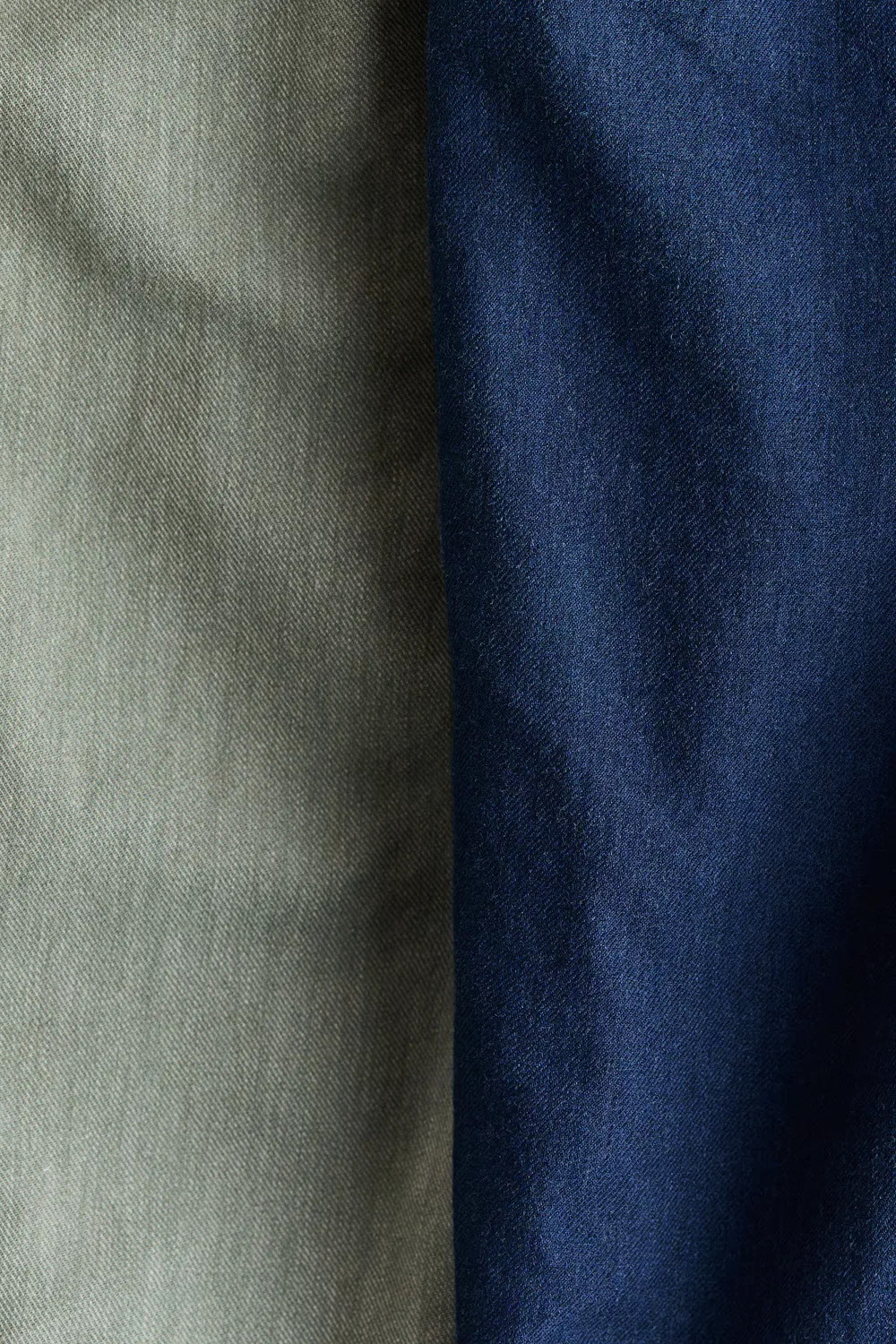Комплект из 2 хлопковых спортивных брюк с подкладкой H&M, Khakigrün/Marineblau — фото 2