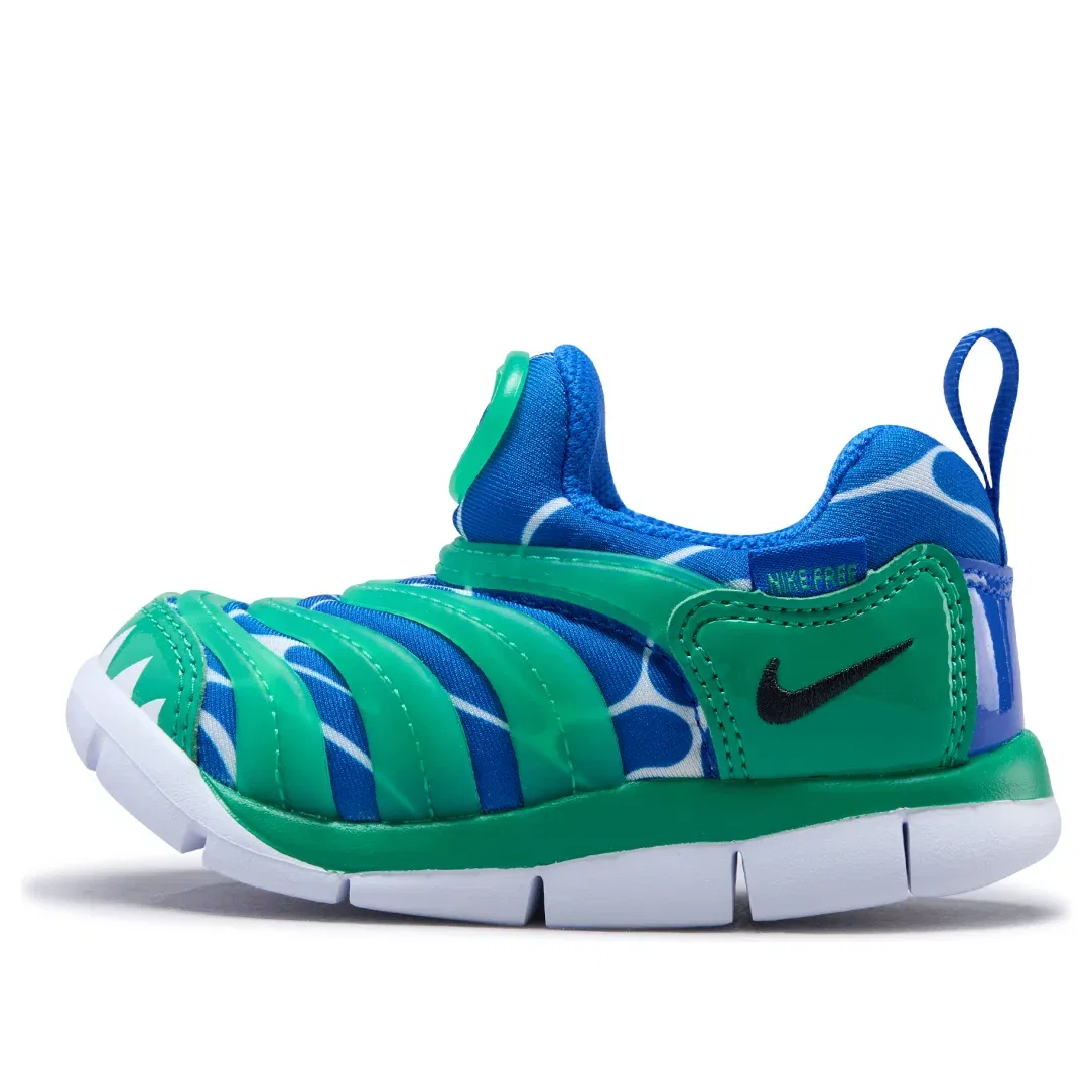 Детские кроссовки Nike Dynamo Free Lils Stadium Green Game Royal, зеленый