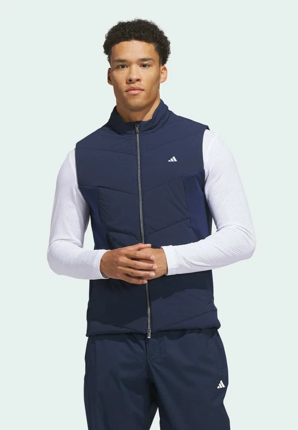 Стеганый жилет Ultimate365+ для контроля курса Adidas Performance, Collegiate Navy