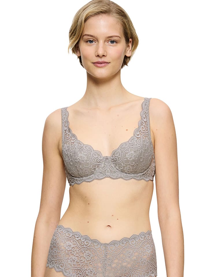 

Бюстгальтер на косточках Triumph, серый