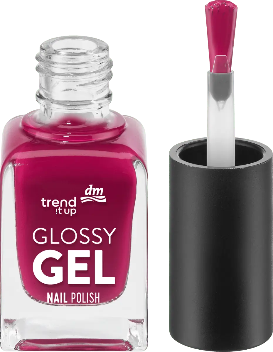 

Nagellac Glossy Gel 220 Dark Plum Red 110мл trend !t up