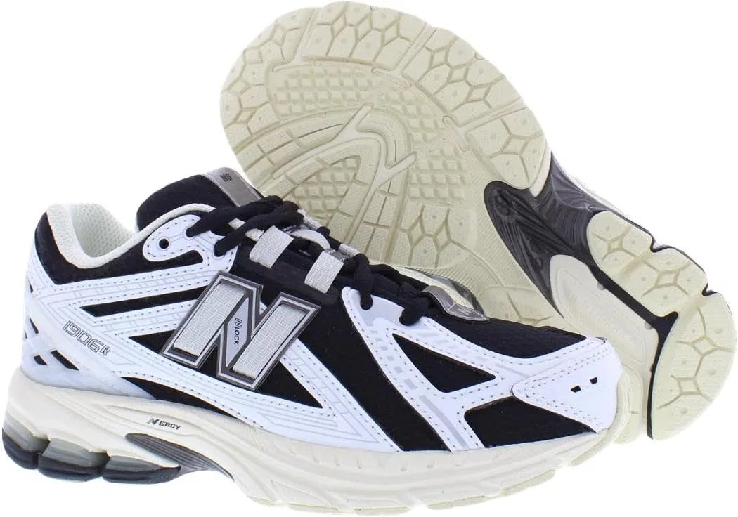 Детские кроссовки для девочек 1906 New Balance, Bright White/Midnight Black-White — фото 4