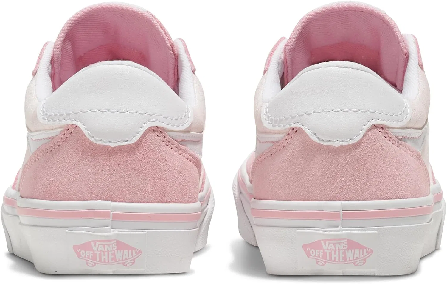 Детские кеды для девочек с длинным рукавом Brooklyn Vans, Grunge Wash Coral Blush — фото 4