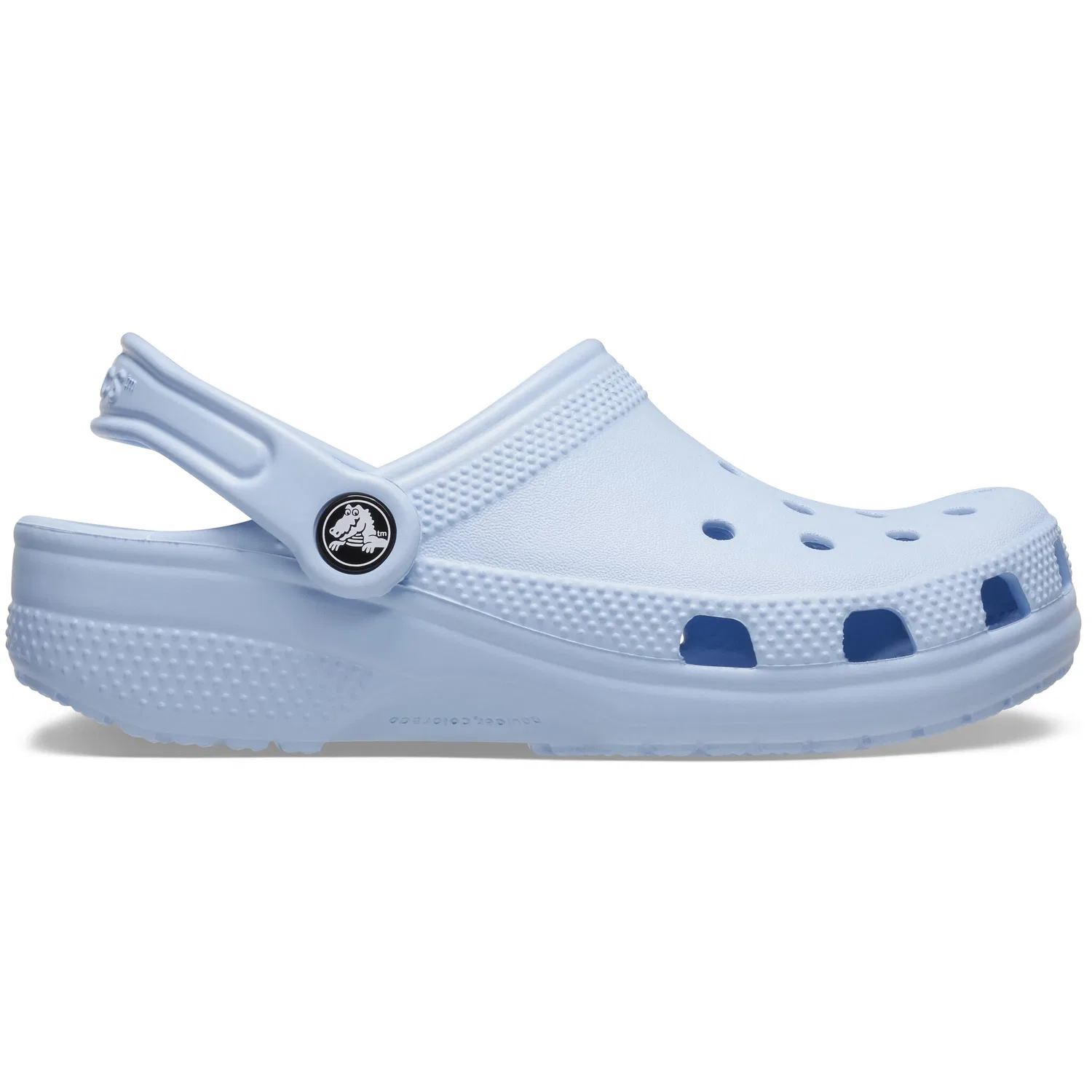 Детские летние клоги Crocs Classic K, Light Blue — фото 4