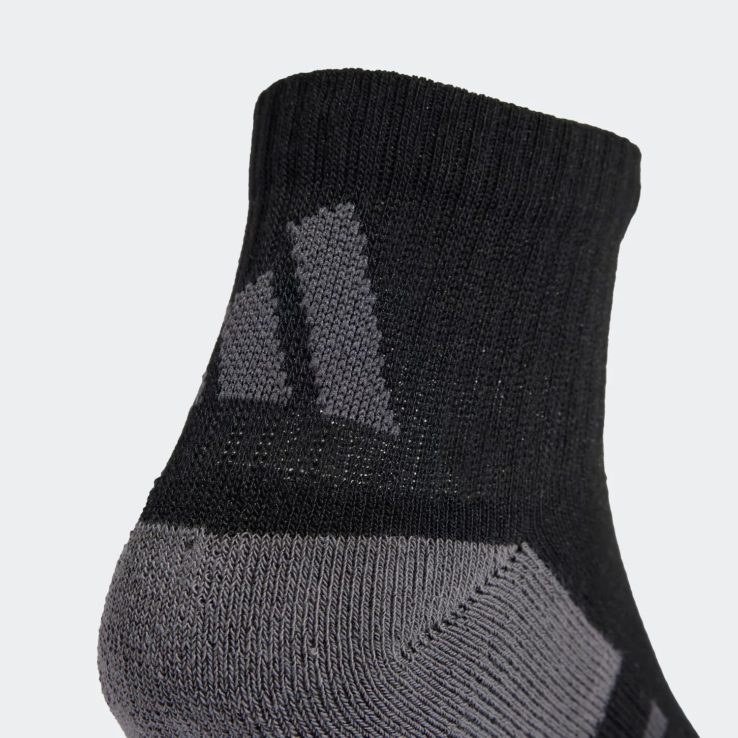 Мужские спортивные носки с технологией CLIMACOOL Adidas, Black/Grey — фото 4