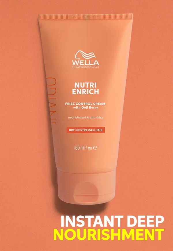 Крем для волос Frizz Control Nutri Enrich Wella 150 мл — фото 3