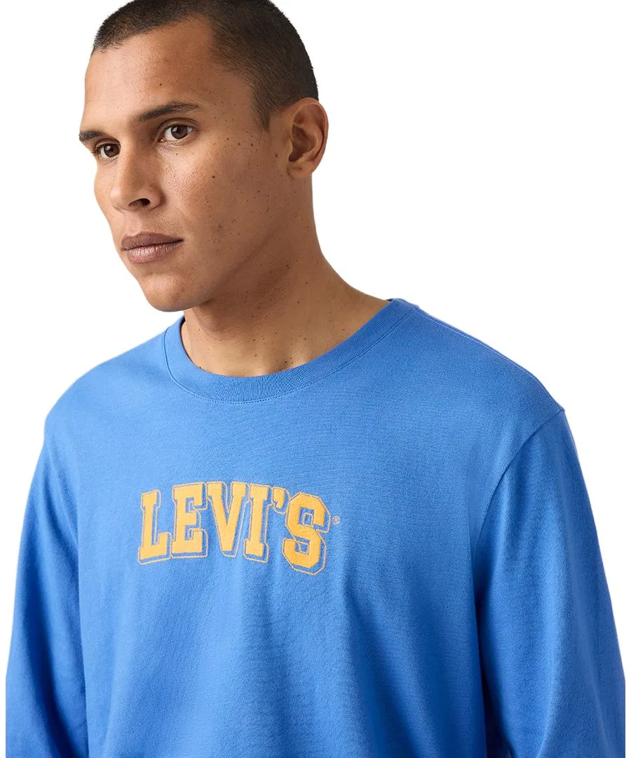 Мужская футболка с длинным рукавом и графическим принтом Levi's, Delft — фото 3