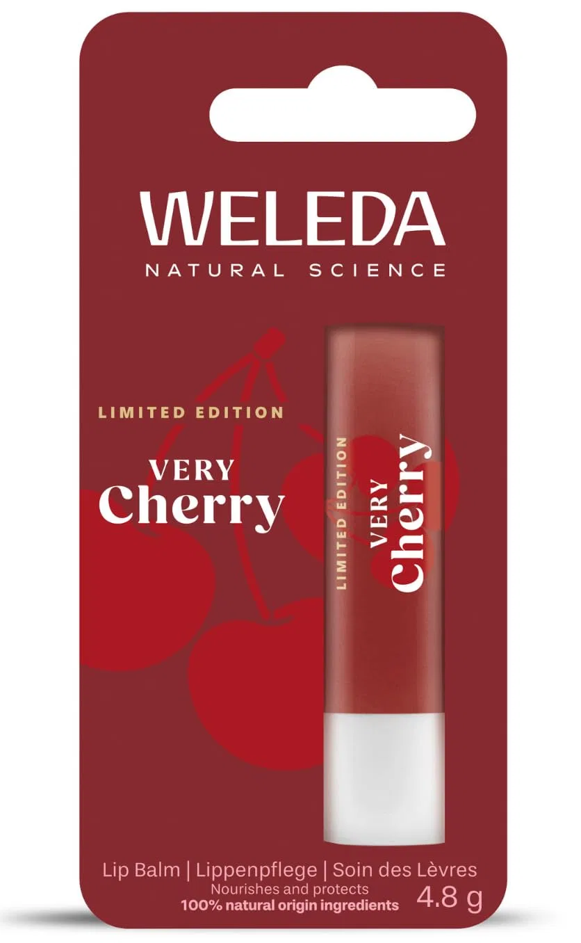 Бальзам для губ с ароматом вишни WELEDA, 4.8 г