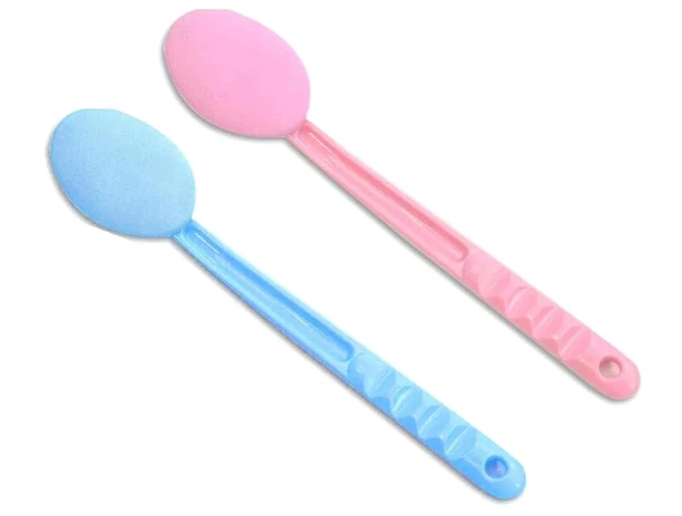 Лосьон-аппликатор с длинной ручкой, 2 шт, Blue & Pink Generisch