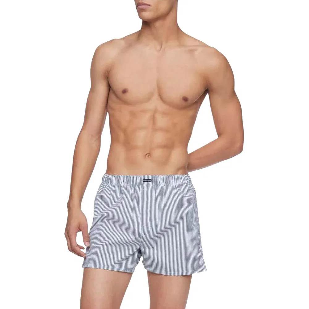 Мужские боксеры Calvin Klein, 3 штуки, Dark Blue+Light Blue+Blue — фото 4