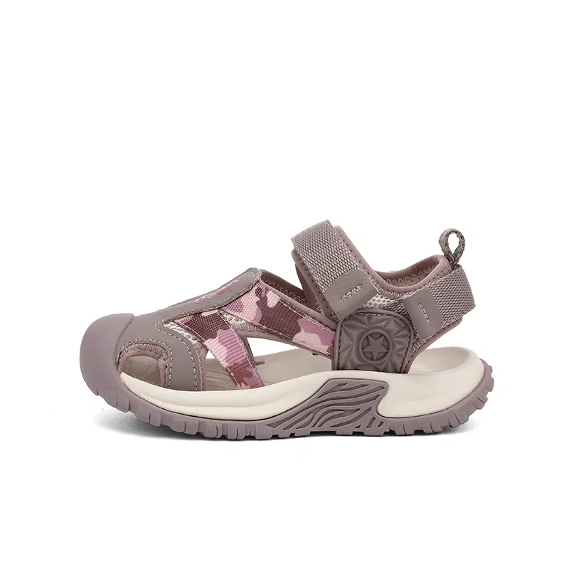 Детские сандалии с закрытым носком Jeep Chifeng 3.0 Low top Sandal Kids', Pink Purple Camo