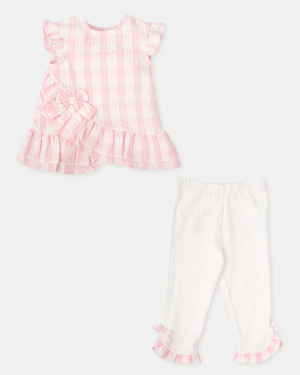 Детский комплект для девочек хлопковый Tutto Piccolo, Rosa Pastel — фото 2