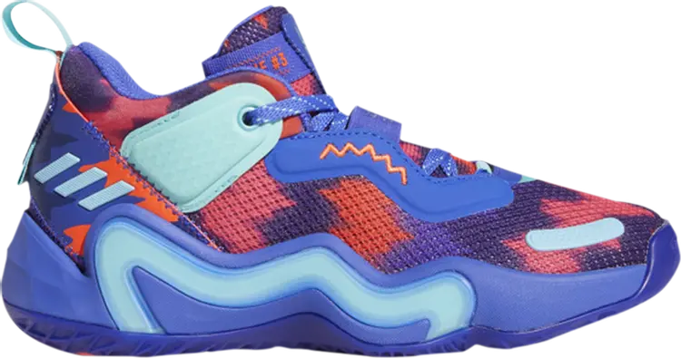 

Кроссовки Adidas D.O.N. Issue #3 Big Kid 'Cadet Sonic Ink', синий