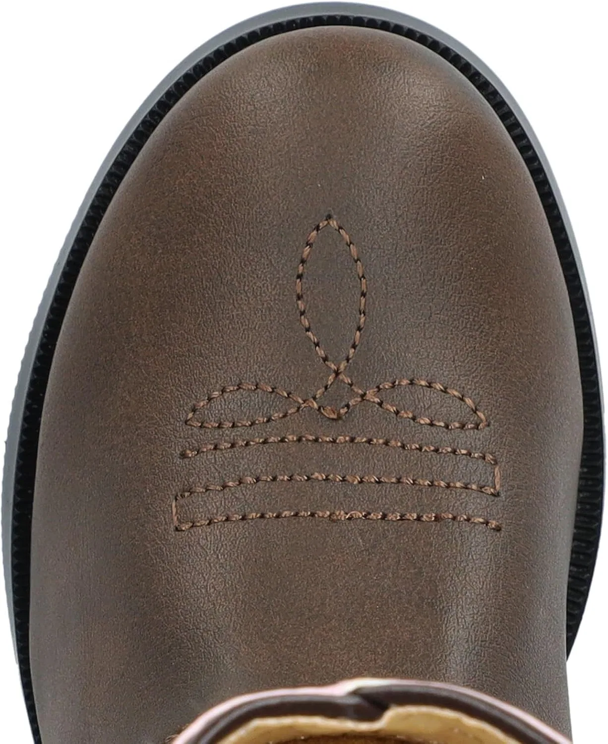 Детские сапоги для девочек с принтом Monterey Smoky Mountain Boots, Brown/Pink — фото 4