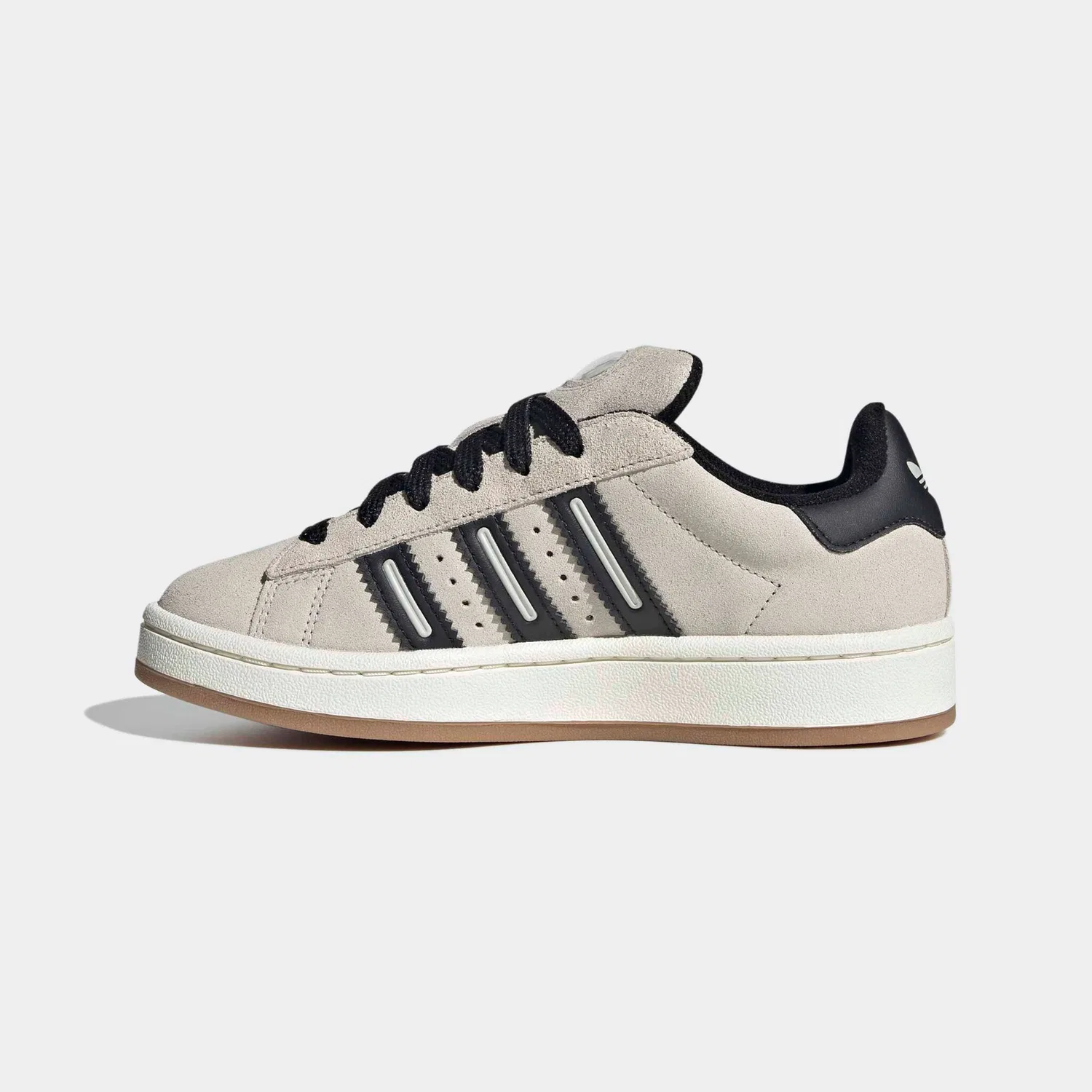 Детские кроссовки с обновленной подошвой Adidas Originals, Wonder Aluminium / Core Black / Off White — фото 3