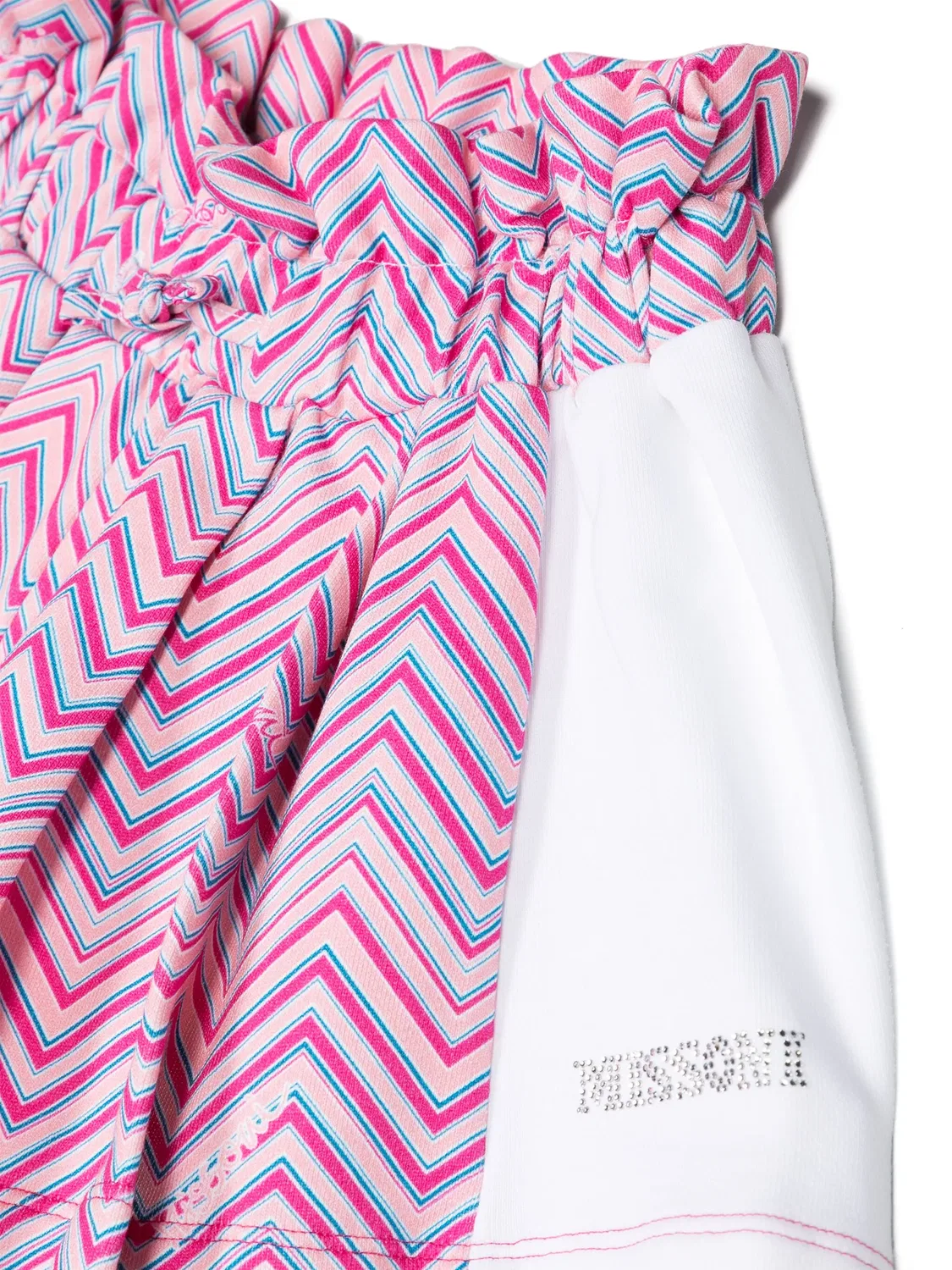 Шорты с узором "Chevron" Missoni, розовый — фото 3