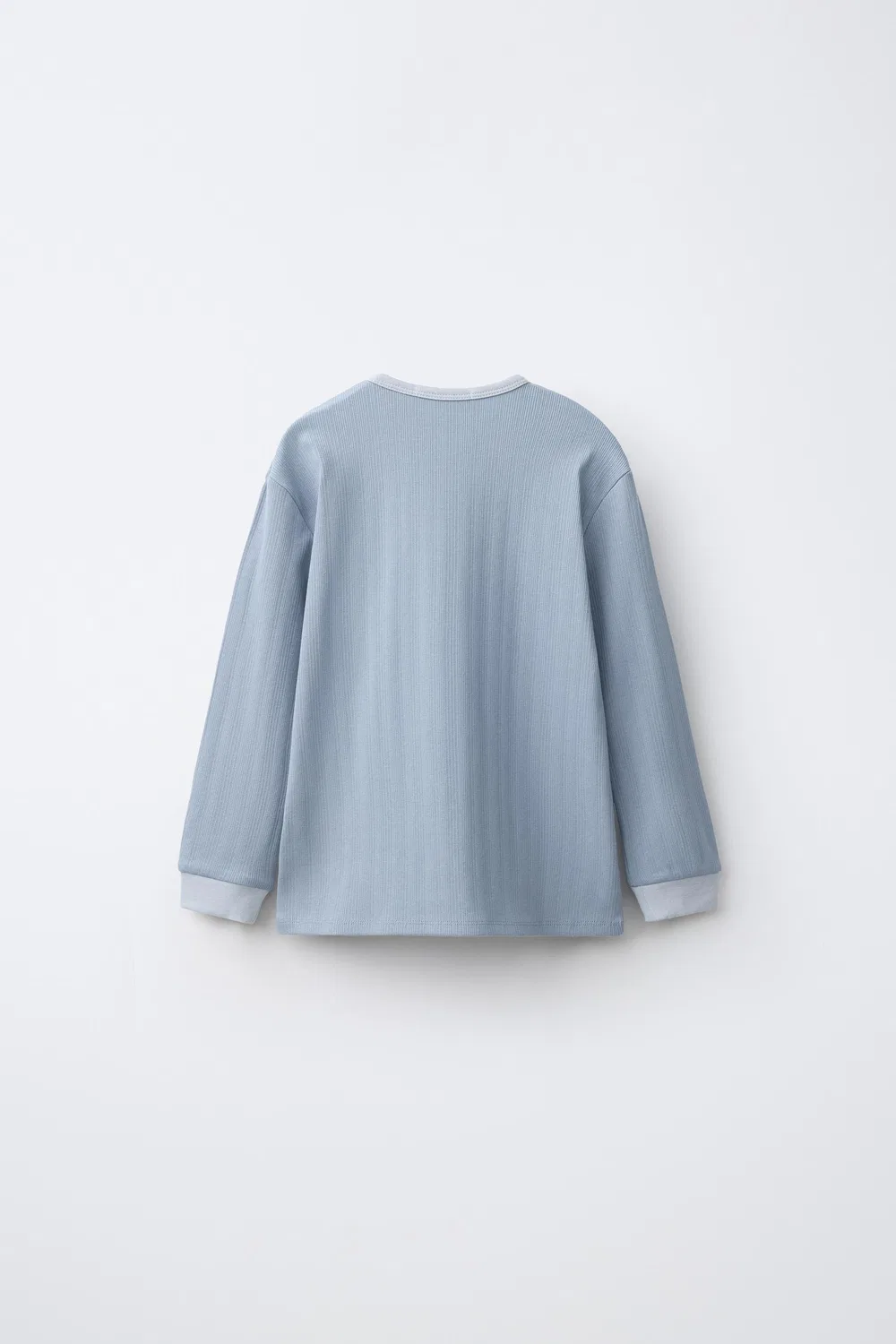 2-6 лет / Однотонная фактурная пижама ZARA, Blue — фото 3
