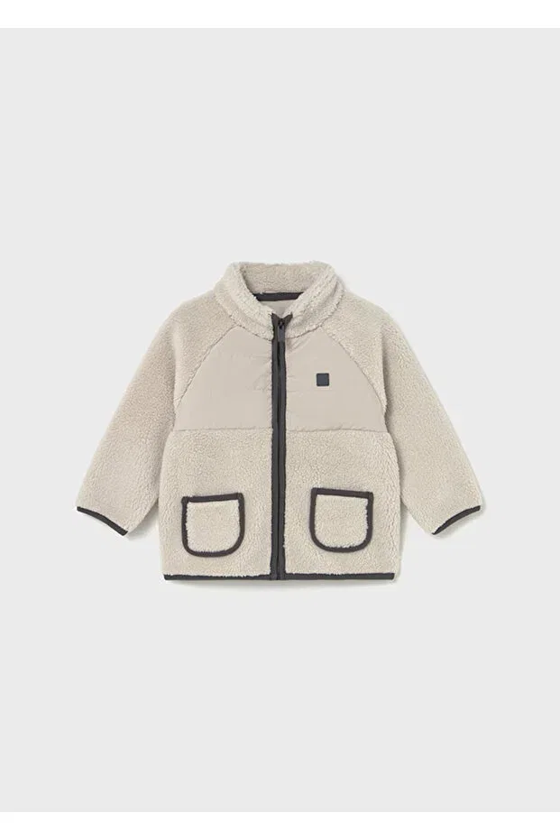 Детская куртка для девочек шерстяное Mayoral, Nude Color