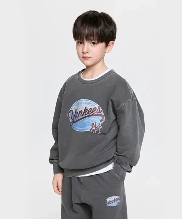 Свитшот Street Пигмент, Mlb Kids, темно-серый