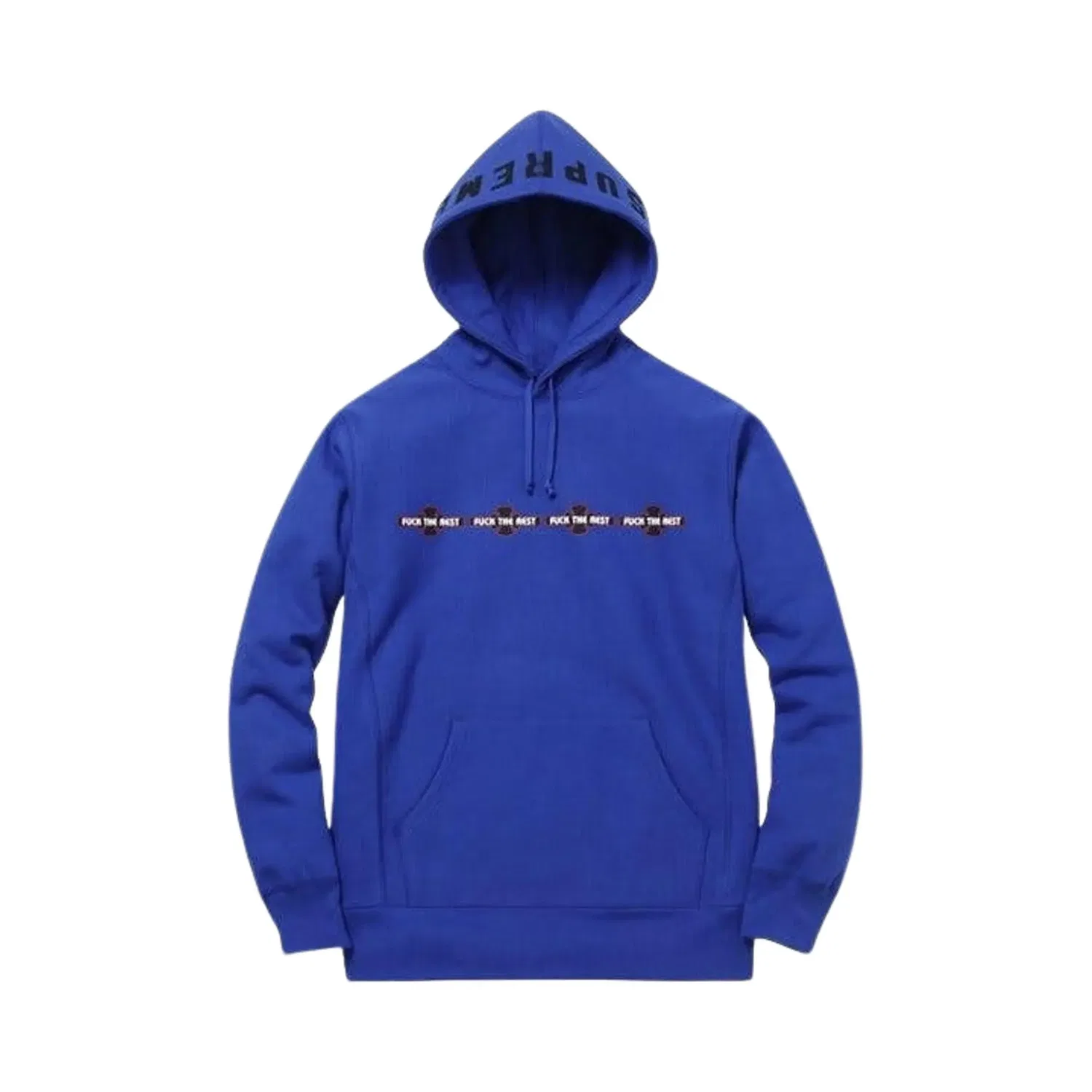 Толстовка с капюшоном Supreme x Independent, синий