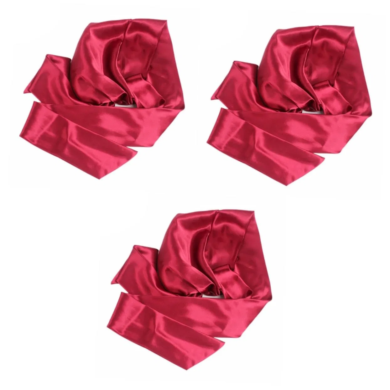 Шапочка для душа Satin, 3 шт, Housoutil, Weinrot