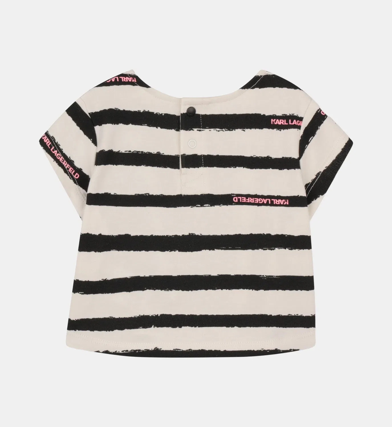 Комплект из футболки и юбки KARL LAGERFELD KIDS, белый — фото 4