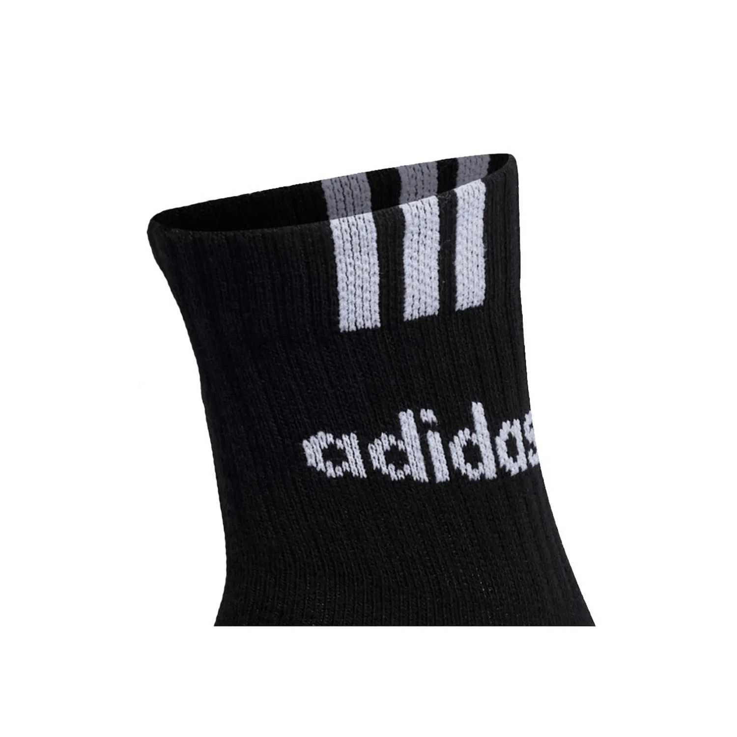 Носки кроссовочные с амортизацией Adidas Originals, Black/White — фото 2