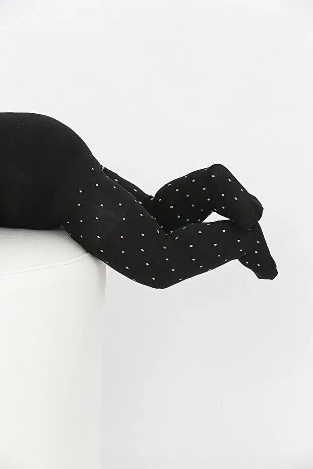 Детские колготки с принтом Punto baby Daymod, Black