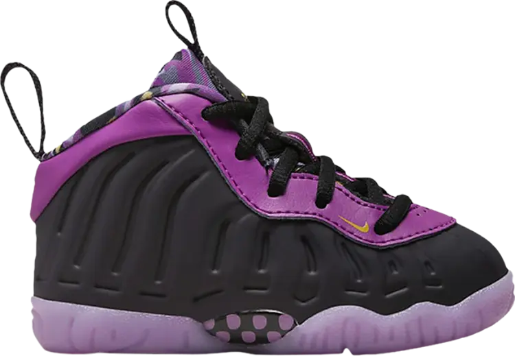 

Кроссовки Nike Little Posite One TD 'Cave Purple', черный