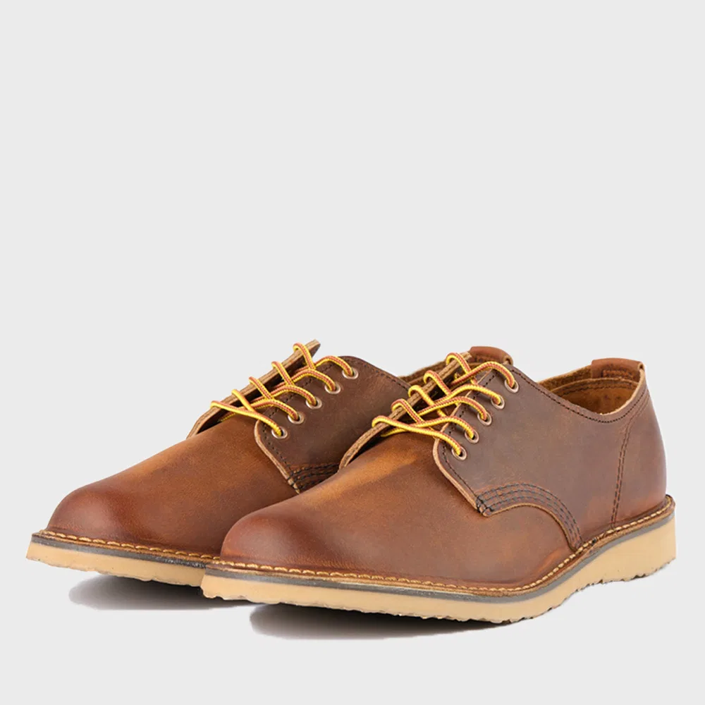 Мужские оксфорды Red Wing Shoes Weekender 3604, медный Rough & Tough