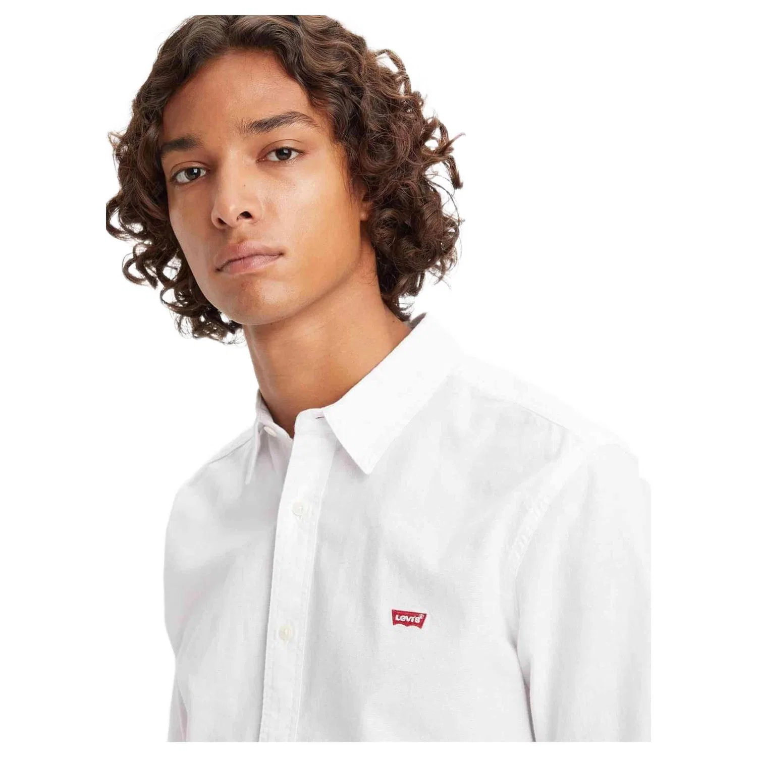 Мужская рубашка Levi's, цвет Weiss — фото 3
